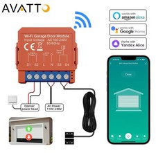 Apriporta WiFi Garage Apricancello Intelligente Interruttore Tuya Alexa Google