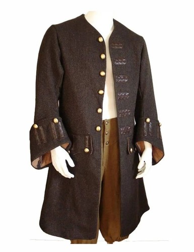 Cappotto lana capitano pirata