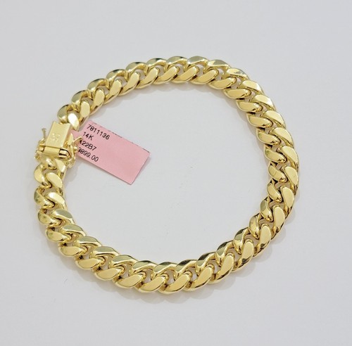Bracciale vero oro 14k 9mm