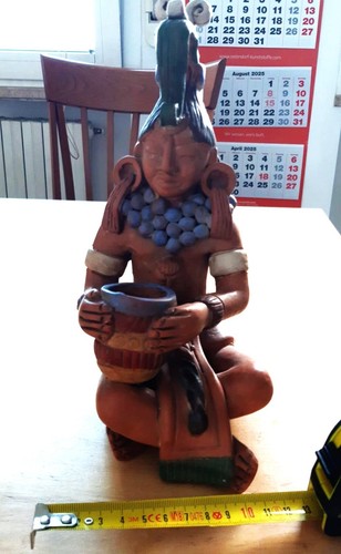 Statuina scultura argilla - statuina,