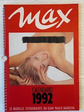 Calendario Max Magazine 1992