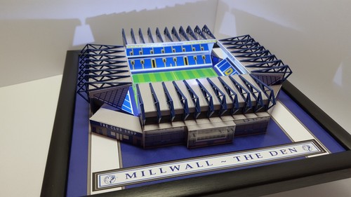 Millwall the den stadium model - millwall,