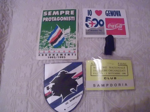 Sampdoria calcio adesivi - sampdoria,