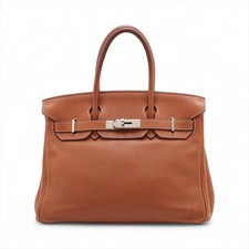 Raccordi Hermès Birkin 30 Le Tournay Veau Swift oro argento metallo □L: 2008