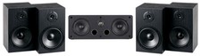 Home Theater Sistema 5.0 Cinema Sound Surround HiFi Altoparlanti 2-Vie 40W RMS