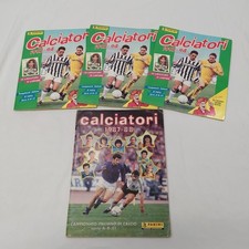 Lotto di 4 album di figurine calciatori Panini 1987-88 e 1993/94 (x3)