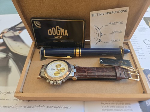 Reloj vintage dogma quartz - vintage,