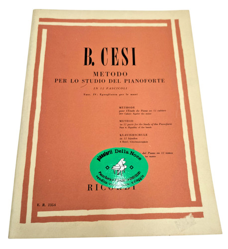 Cesi metodo per lo - cesi, studio