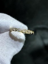 14k Oro Giallo Naturale Bianco