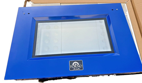 Porta forno blu - 30",
