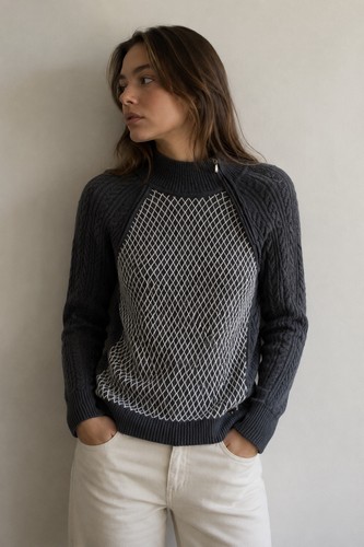 Maglione nils grigio - nils, sci