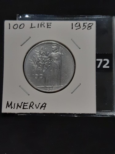 Italia moneta 100 - 100, minerva