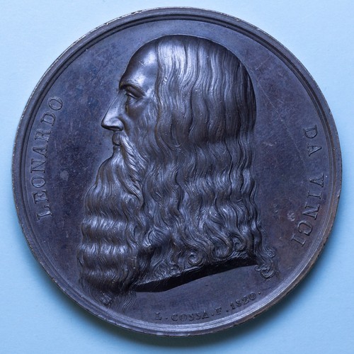 Leonardo vinci medaglia - da,