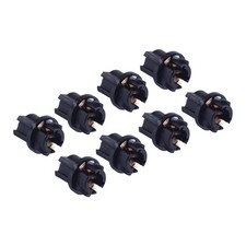 8pcs T5 Socket Portalampada presa Twist Zeppa Dashboard Cruscotto