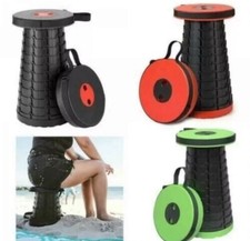 SGABELLO SEDIA PIEGHEVOLE PORTATILE DA CAMPEGGIO SPIAGGIA PESCA MARE CASA LAVORO