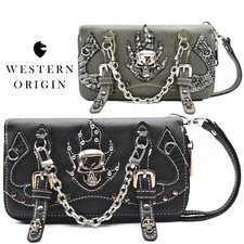 Portafoglio donna punk gotico