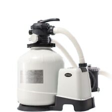 Intex 26676 Pompa a sabbia Intex con Clorinatore Ecosterilizzatore salino combo