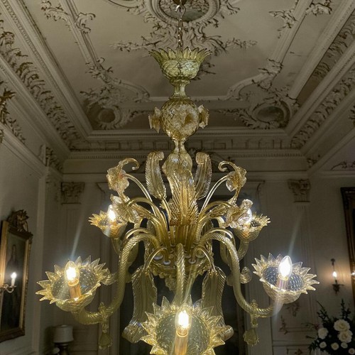 Grande lampadario murano