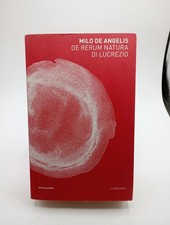 De Rerum Natura Di Lucrezio - Milo De Angelis