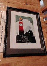 Orologio Vintage Italiano Pubblicità Orologi Cornici 14 X 11,5