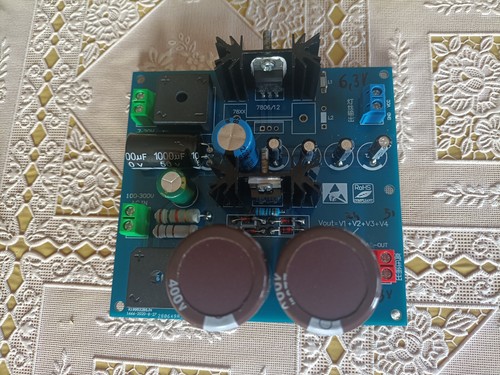 Alimentatore anodica e - ht,
