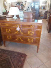 CASSETTONE  ANTICO LUIGI XVI FINE 700 114X47  MASSELLO CILIEGIO LUCIDATO TAMPONE