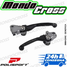 Coppia leve freno e frizione POLISPORT Nero HUSQVARNA 350 FC 2018 (18)!