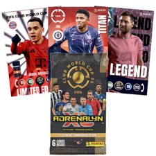 FIFA Club World Cup 2025 Adrenalyn XL Trading Cards 280-369 + carte limitate