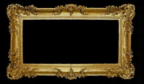 Grande cornice xxl barocco - , oro