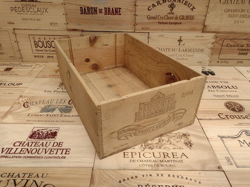 Cassetta porta vino legno - porta, in
