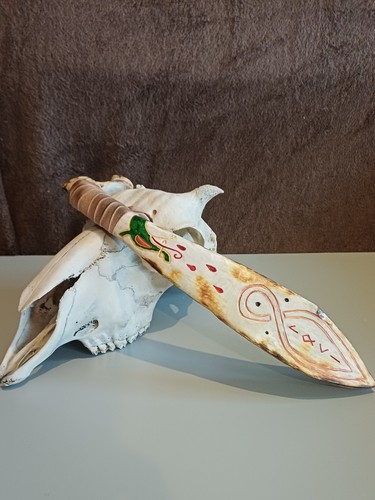 Loki bone athame lupo - loki,