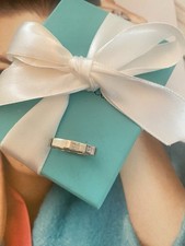 Anello Tiffany & Co Argento Collezione Atlas Size 15 Italiana