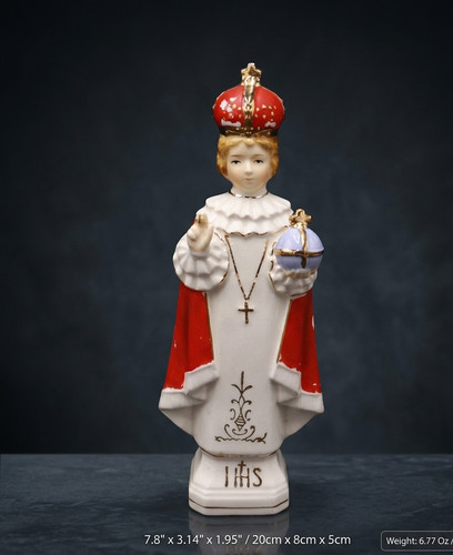 Statuina vintage porcellana - in,