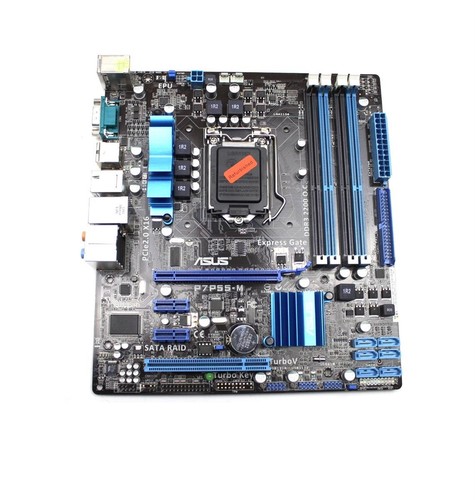 Asus p7p55 intel p55 scheda - p7p55-m,