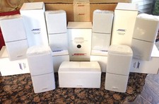 7 altoparlanti Bose come nuovi doppio cubo DoubleShot 1 centro 6 surround bianco 7,1 / 7,2