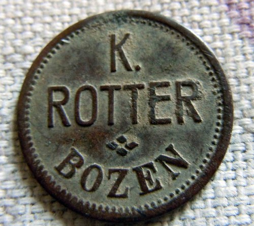 Gettone rotter bozen - gettone, k