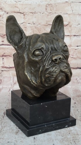 Bronzo scultura busto testa - testa, di