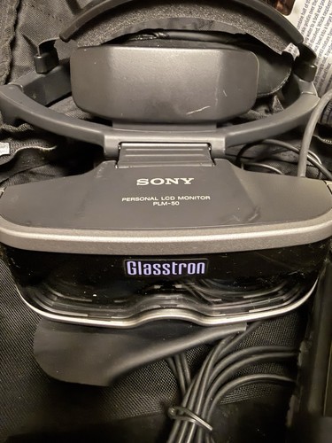 Sony glasstron plm - sony, monitor