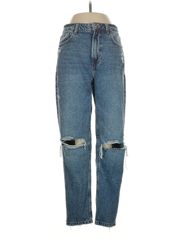 Bershka women blue jeans - jeans, 4