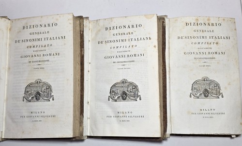 Libro antico dizionario - antico,