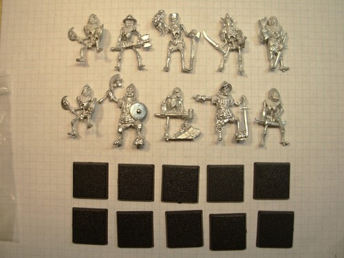 Warhammer undead skeleton 10x
