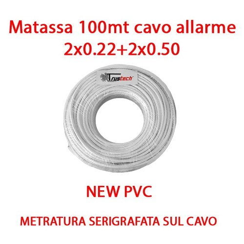 Cavo allarme cca schermato - allarme,