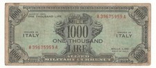 1000 AM LIRE SERIE 1943 A