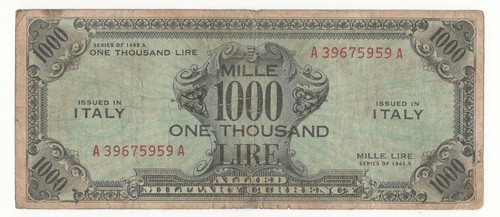 1000 lire serie - 1000, a