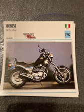 CARTE FICHE MOTO collection