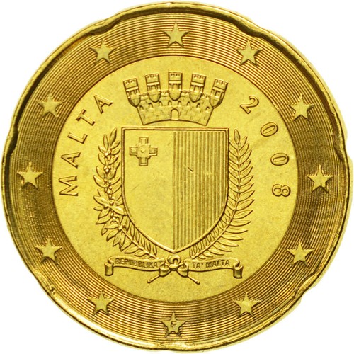 582065 malta 20 euro cent - malta,,
