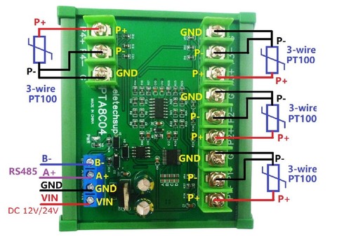 Modulo sensore temperatura
