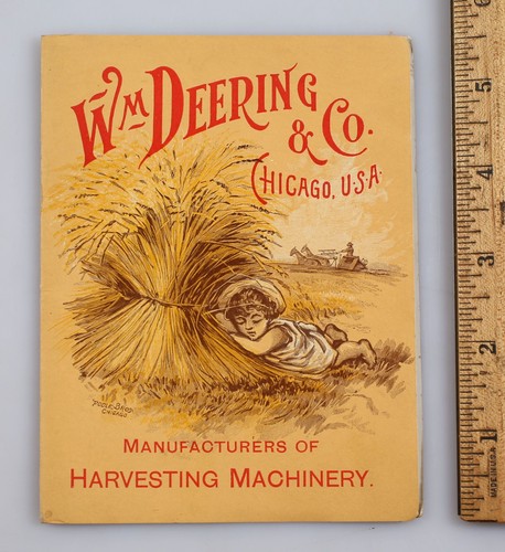 1888 deering harvesting - wm.,