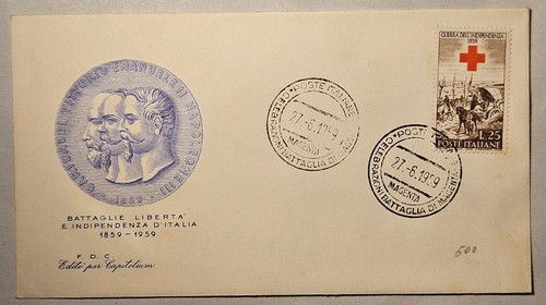 Busta fdc 1959 - busta,