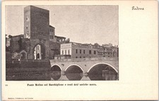 Cartolina d'epoca Ponte Molino